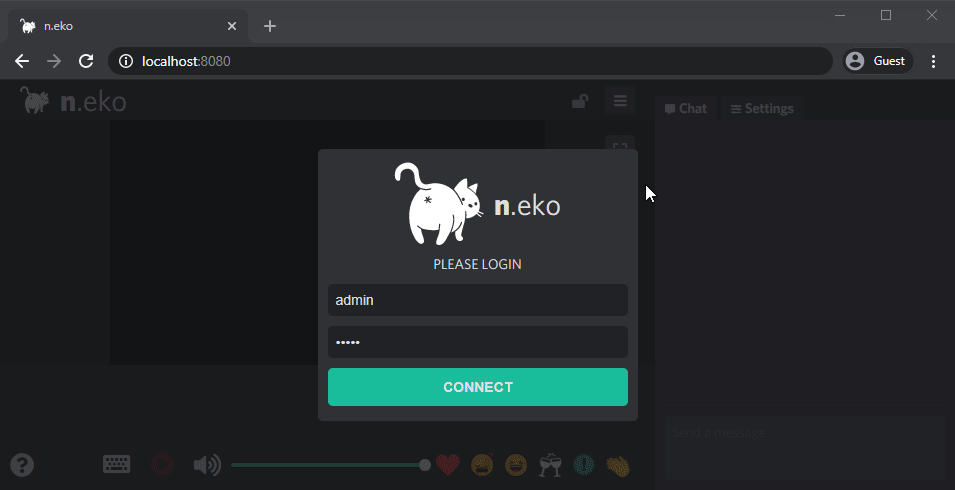 開源項目 neko-rooms 模擬瀏覽器 n.eko 進階版
